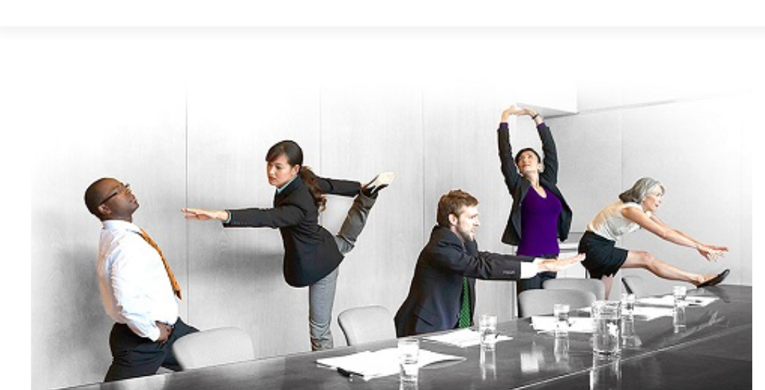 corporate chair yoga