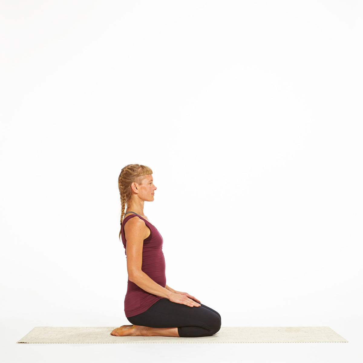 Ardha Supta Virasana / Half Reclined Hero Pose (Variation) – Combat Bad  Posture! – Yoga365Days