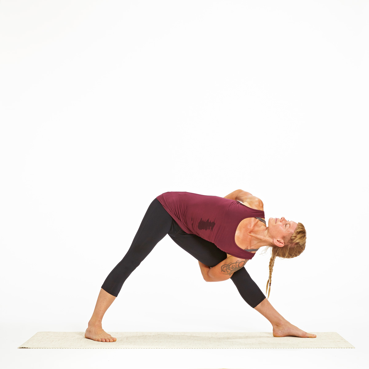 Parivrtta Prasarita Padottanasana / Revolved Wide Angle Forward Bend pose |  Asana – International Yoga Journal